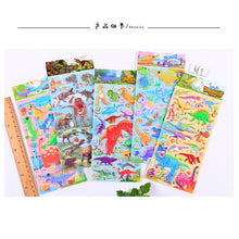 Load image into Gallery viewer, 3D Puffy Stickers Dinosaurs I Single Sheet 恐龙棉泡贴单张 - 4款可选
