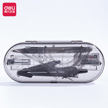 Load image into Gallery viewer, Deli 8 Pcs Geometry Kit 得力圆规三角尺8件套
