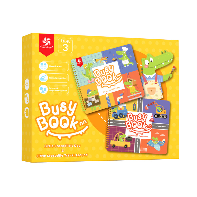 Pinwheel Busy Book - Level 3 小鳄鱼忙碌书3阶