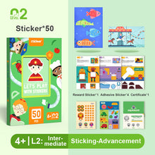Load image into Gallery viewer, Mideer Let&#39;s Play With Stickers - Beginners/Intermediate/Advanced
