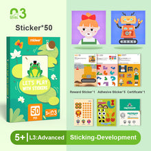 Load image into Gallery viewer, Mideer Let&#39;s Play With Stickers - Beginners/Intermediate/Advanced
