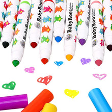 Load image into Gallery viewer, Jar Melo Washable Markers-Baby Roo 12 Colors 美乐童年可水洗水彩笔12色
