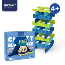 Load image into Gallery viewer, Mideer STEAM City Blocks - Wood Color/Warm Color/Cool Color
