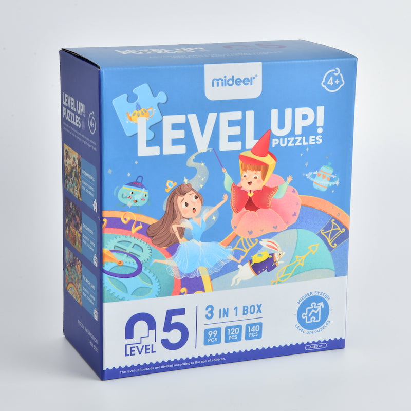 Mideer Level Up Puzzle - 5 Fairy Tale World