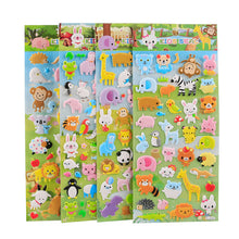 Load image into Gallery viewer, 3D Puffy Stickers Cute Animals Single Sheet 可爱动物棉泡贴单张 - 4款选
