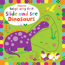 Load image into Gallery viewer, Baby&#39;s Very First Slide and See: Dinosaurs

